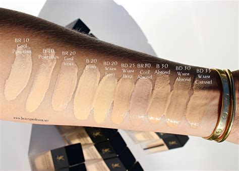 ysl all hours foundation bd40 swatches|YSL all hours foundation reviews.